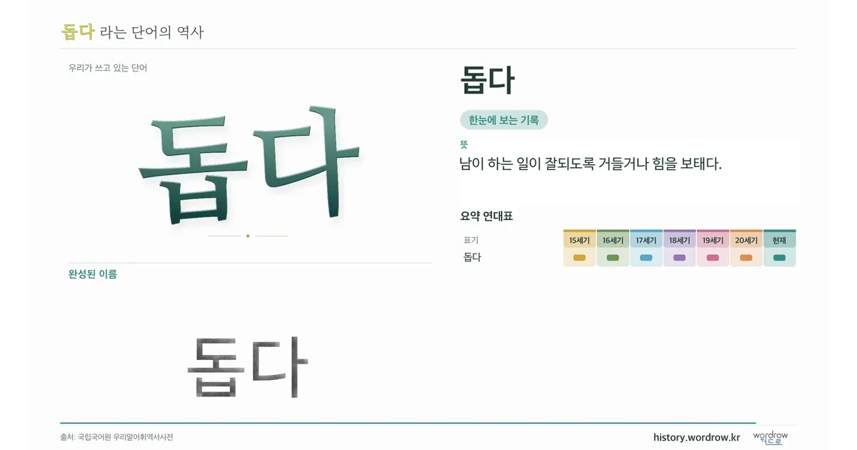 돕다 대표 이미지