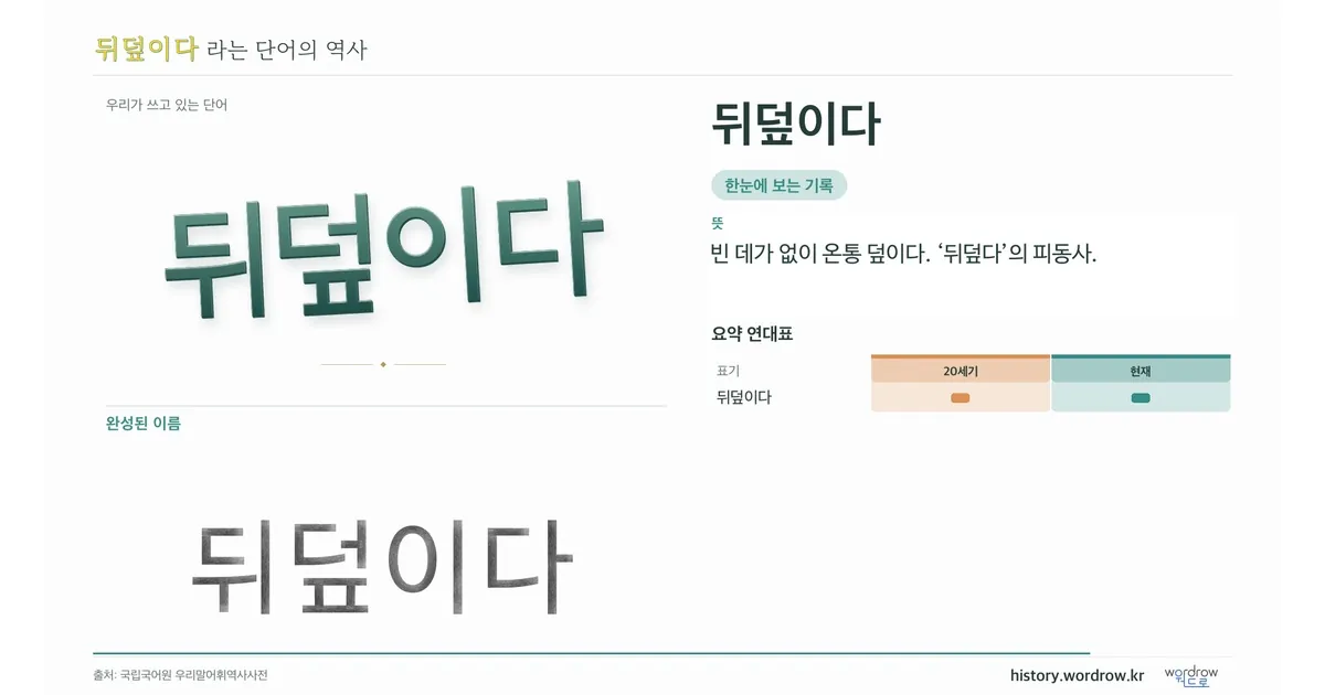 뒤덮이다 대표 이미지