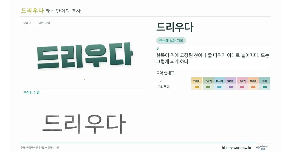 드리우다 대표 이미지