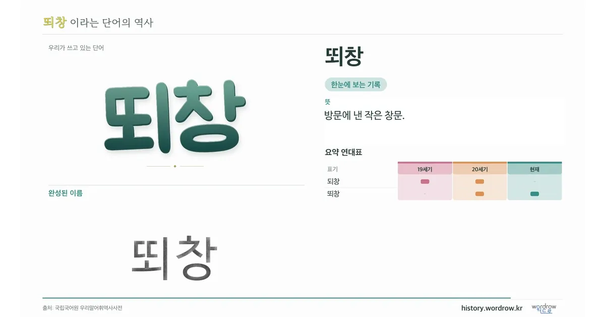 뙤창 대표 이미지