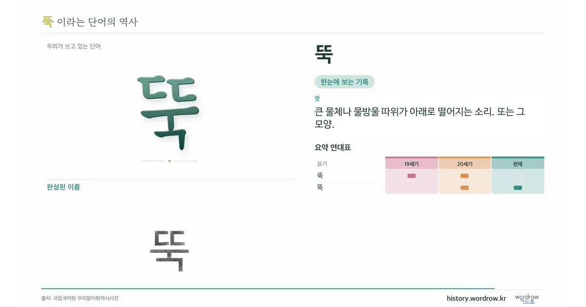 뚝 대표 이미지