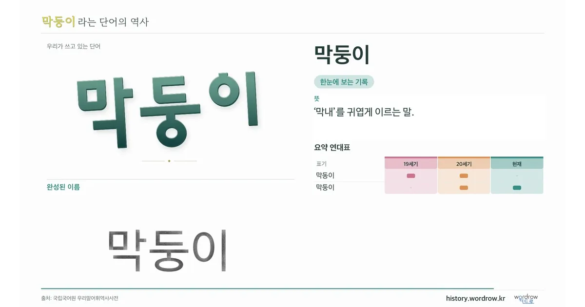 막둥이 대표 이미지