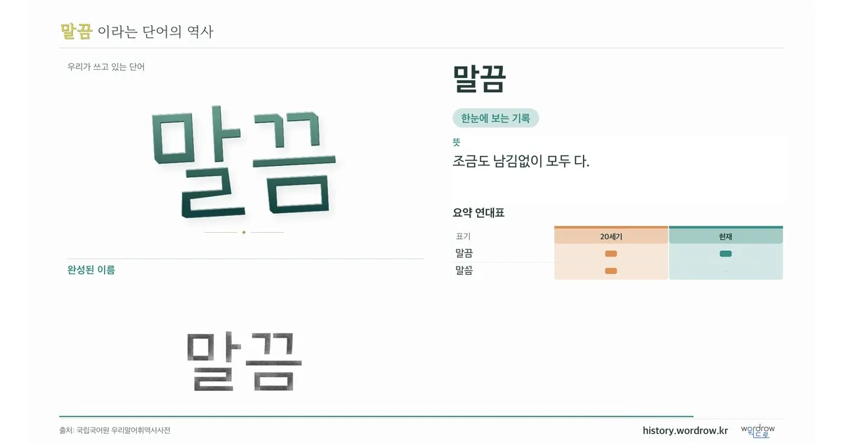 말끔 대표 이미지