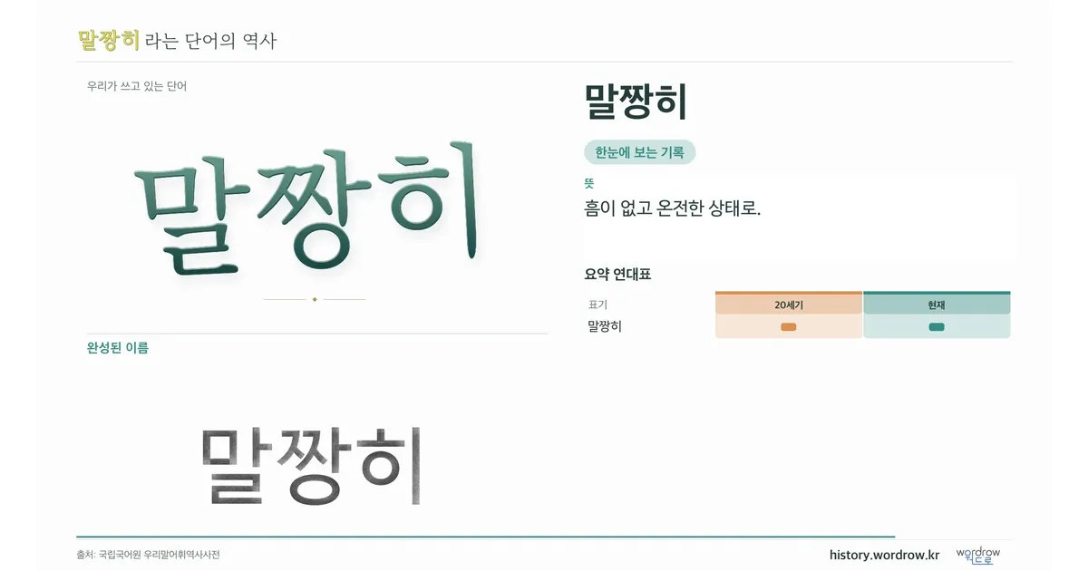 말짱히 대표 이미지