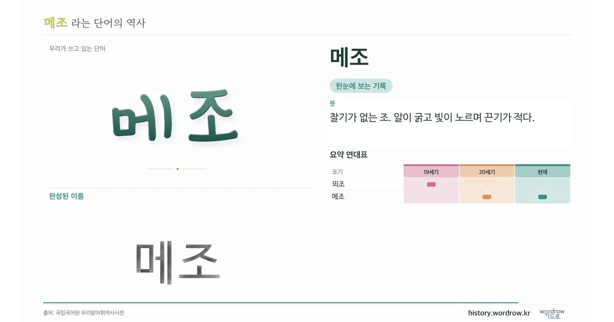 메조 대표 이미지