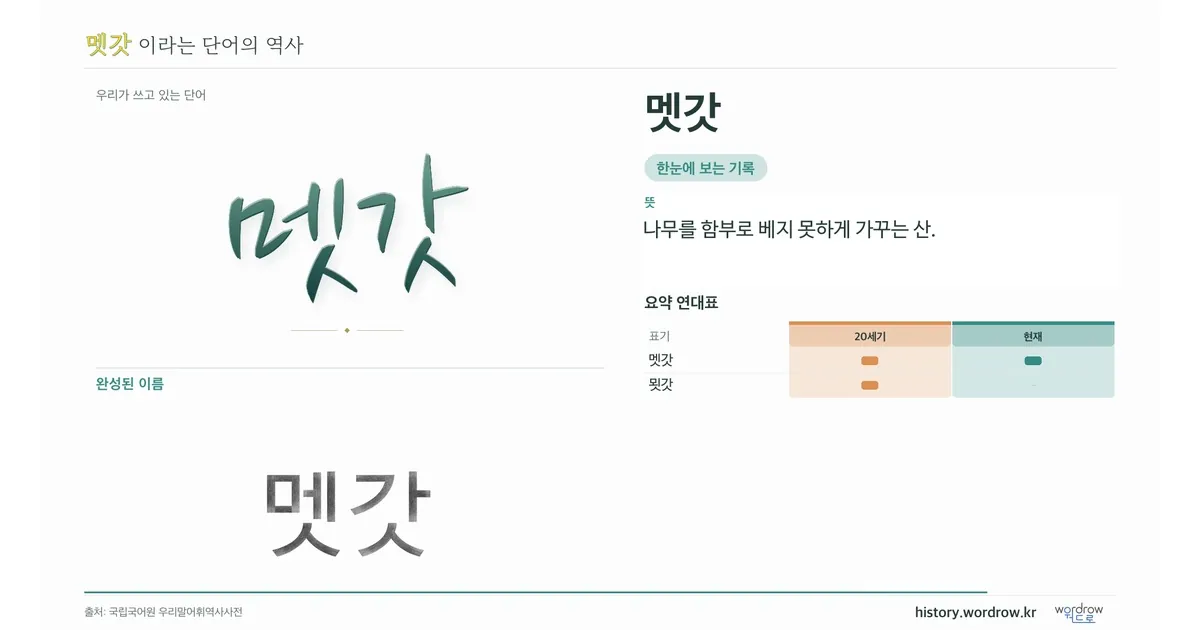 멧갓 대표 이미지