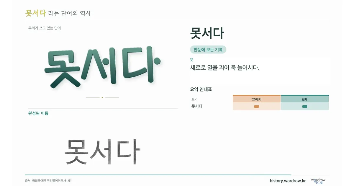 못서다 대표 이미지
