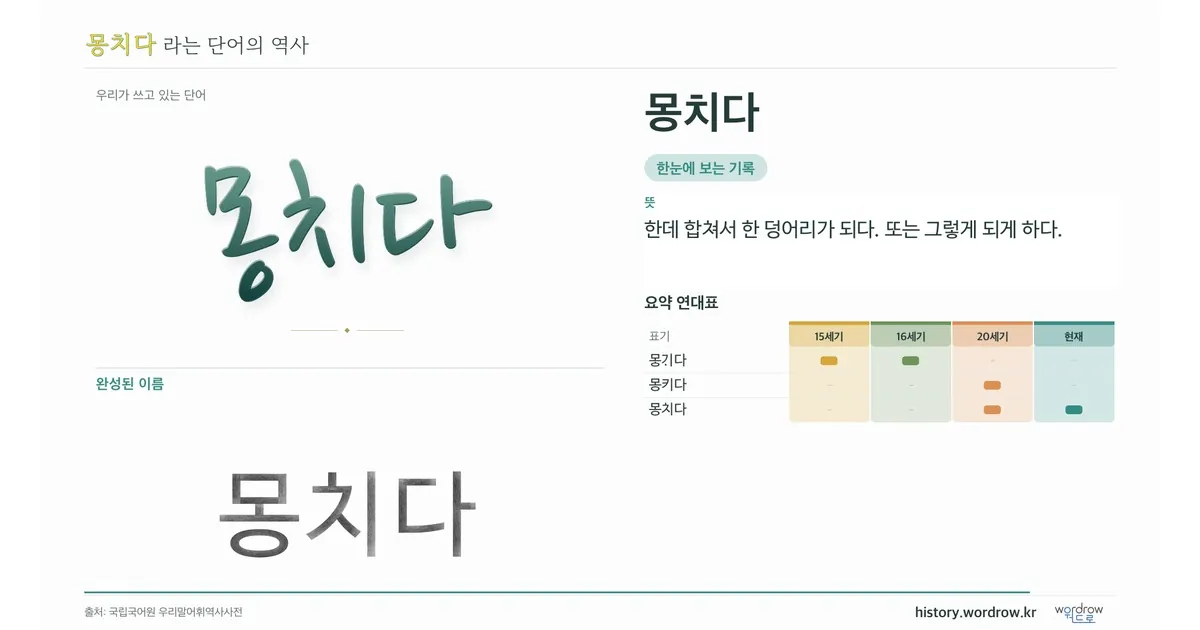 몽치다 대표 이미지