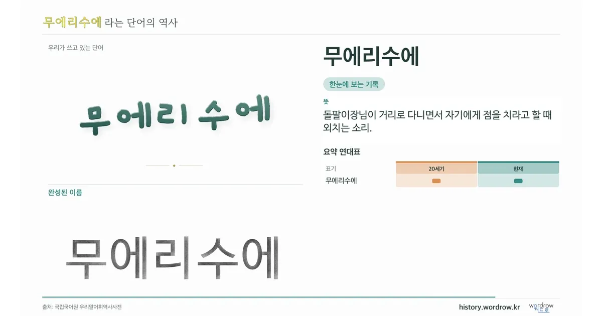 무에리수에 대표 이미지
