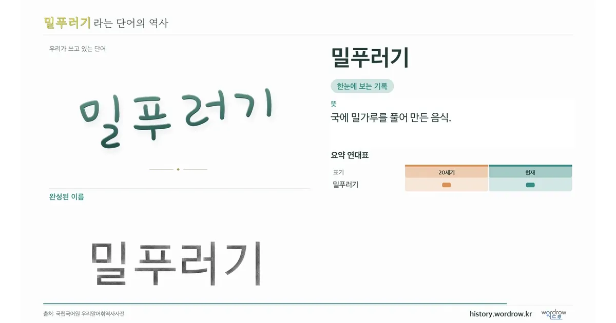 밀푸러기 대표 이미지