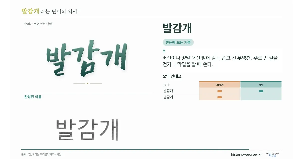 발감개 대표 이미지