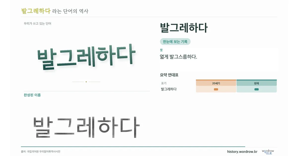 발그레하다 대표 이미지