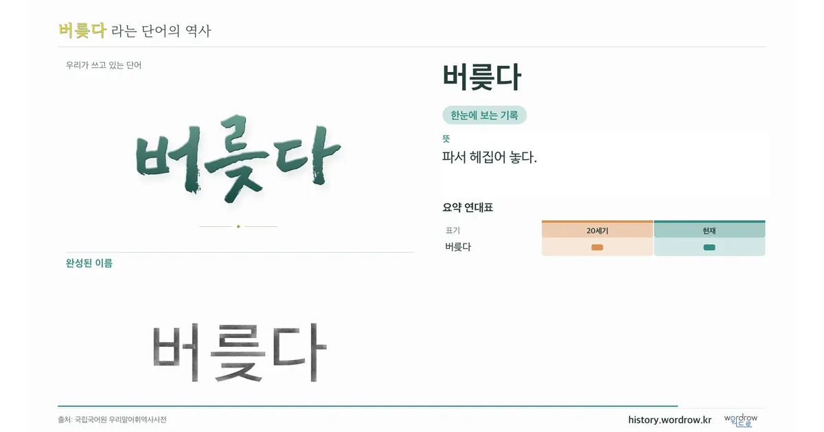 버릊다 대표 이미지