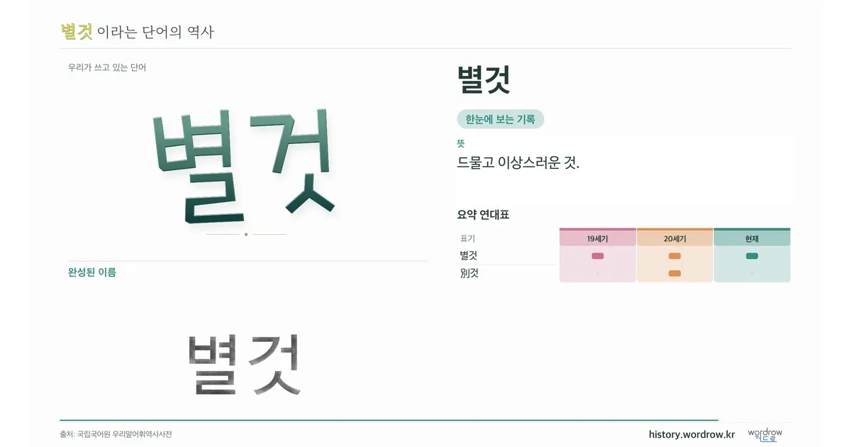 별것 대표 이미지