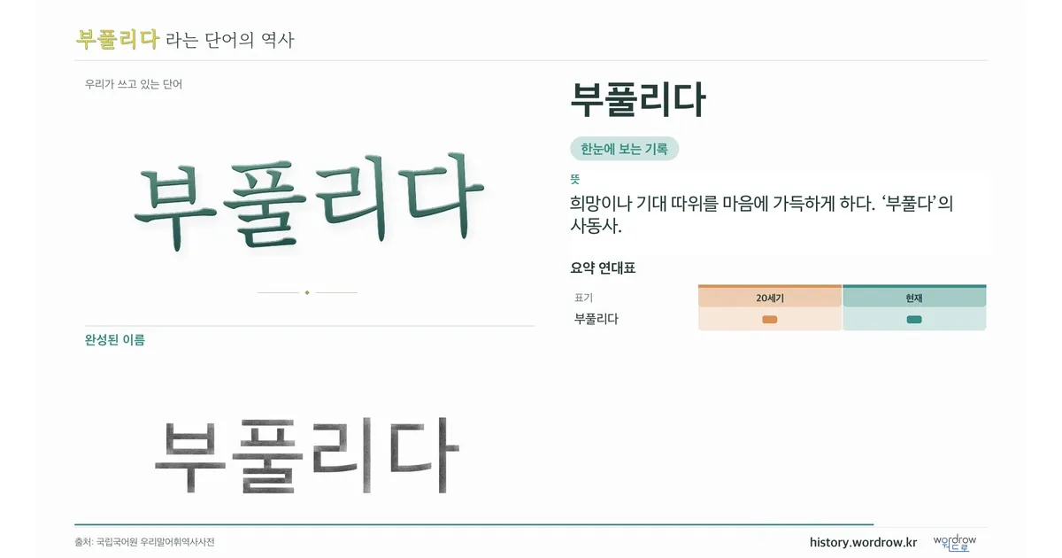 부풀리다 대표 이미지