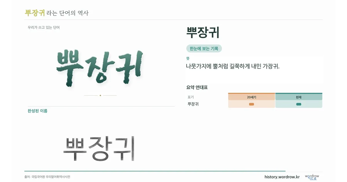 뿌장귀 대표 이미지
