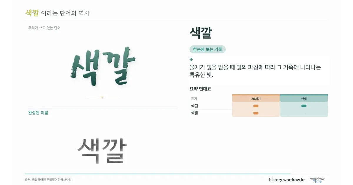 색깔 대표 이미지
