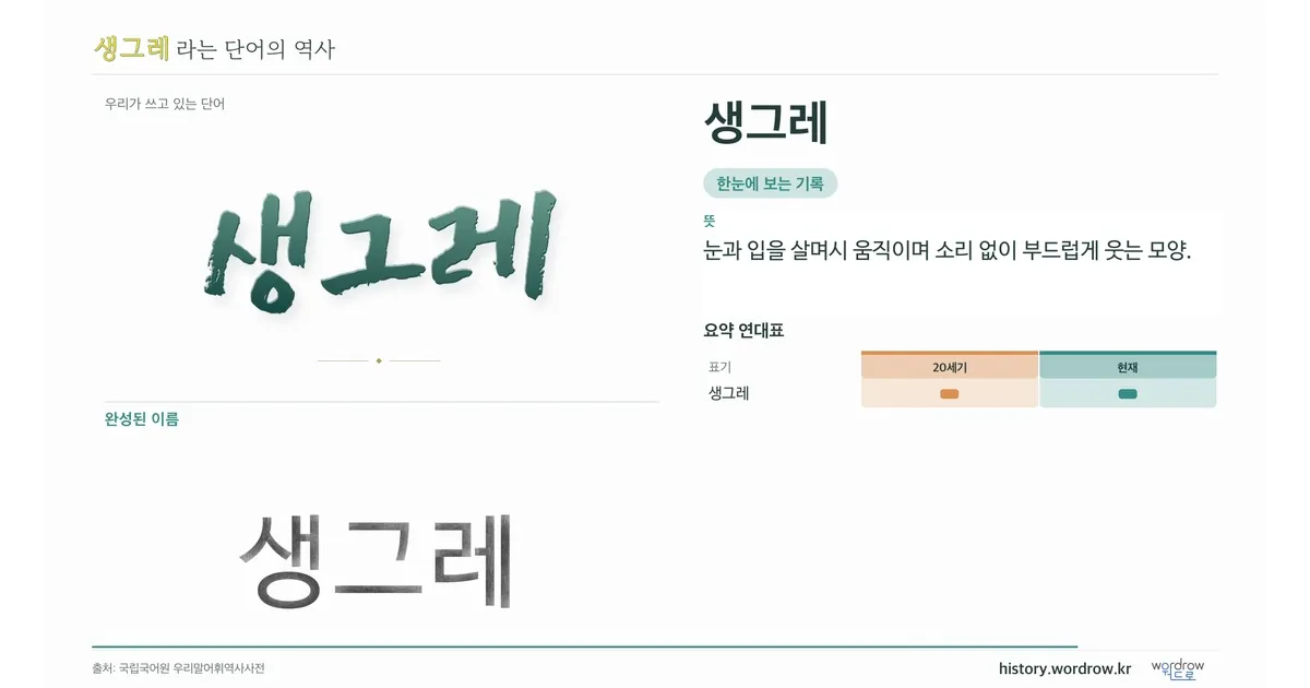생그레 대표 이미지