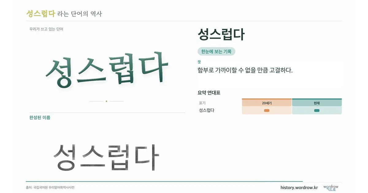 성스럽다 대표 이미지