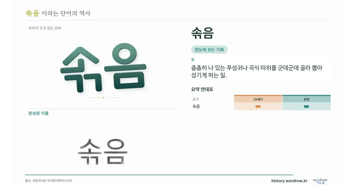 솎음 대표 이미지