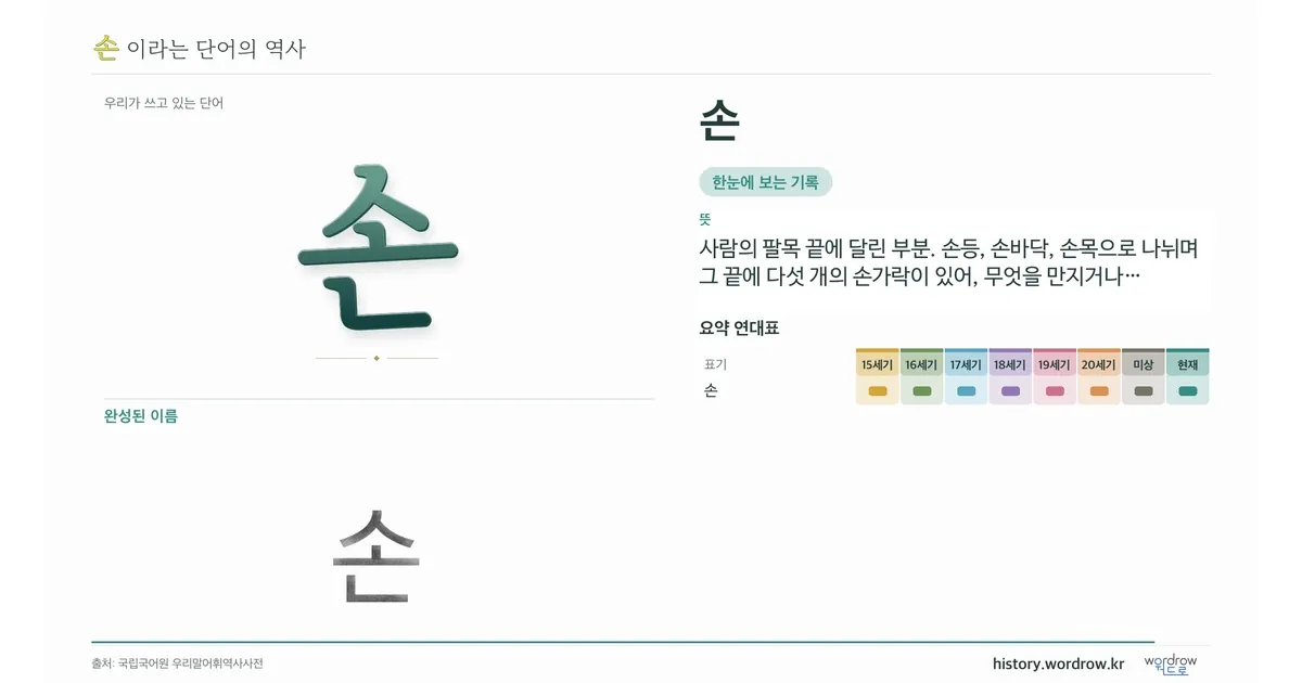 손 대표 이미지