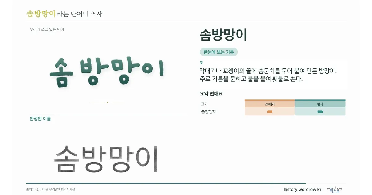 솜방망이 대표 이미지