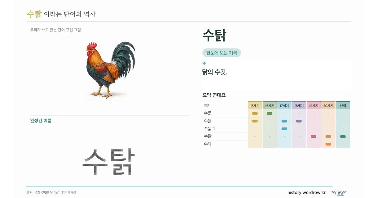 수탉 대표 이미지