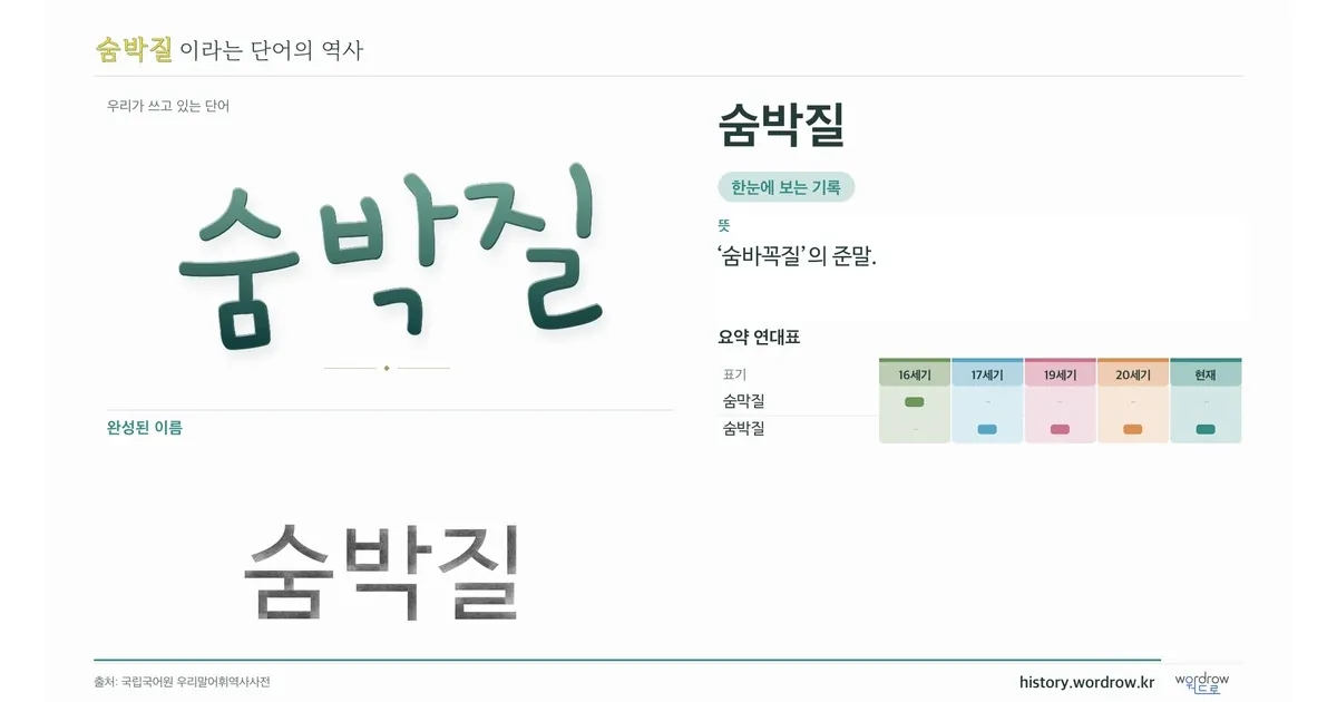숨박질 대표 이미지
