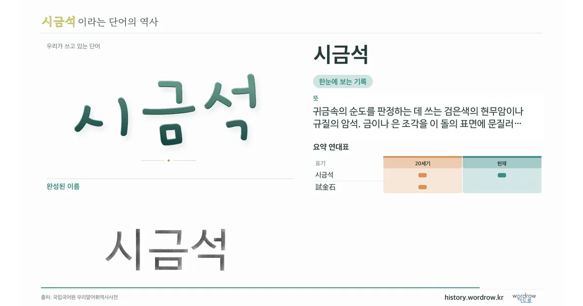 시금석 대표 이미지