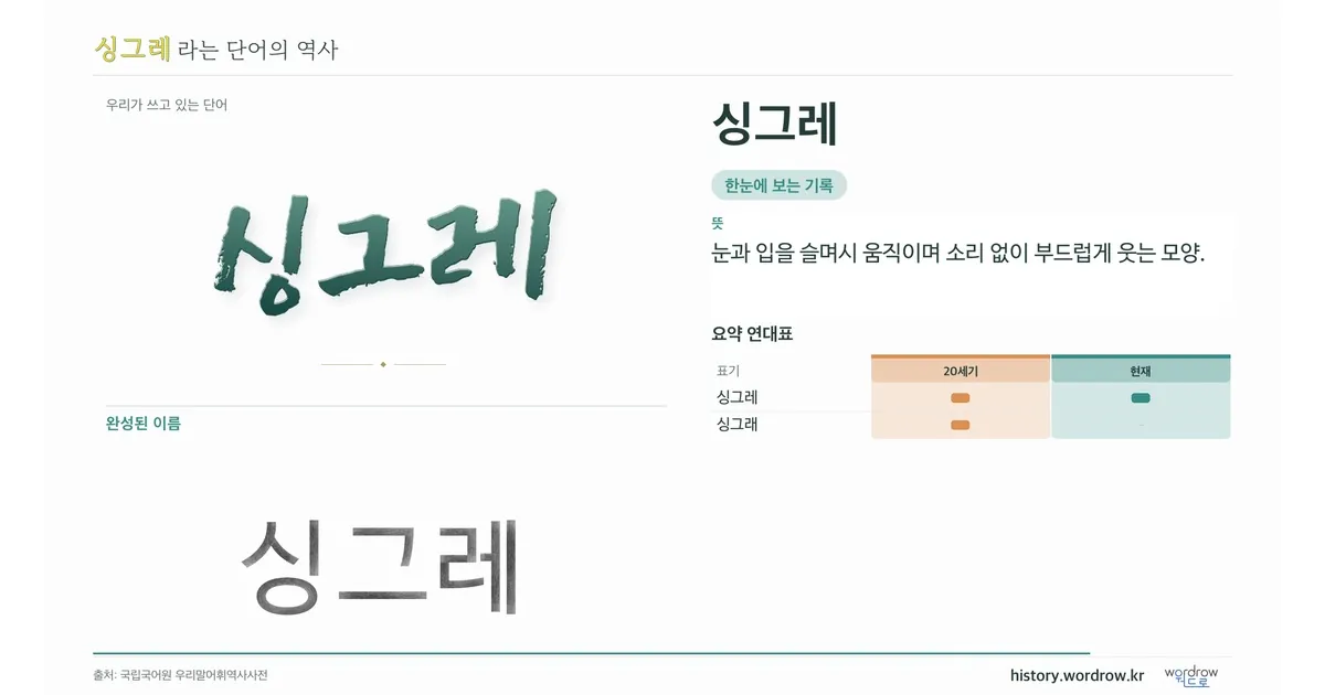 싱그레 대표 이미지