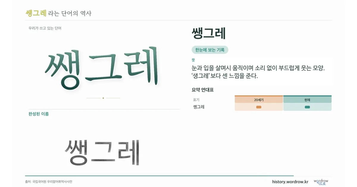 쌩그레 대표 이미지