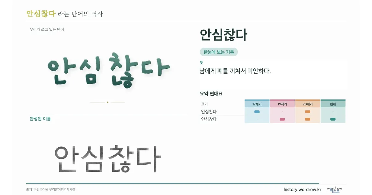 안심찮다 대표 이미지
