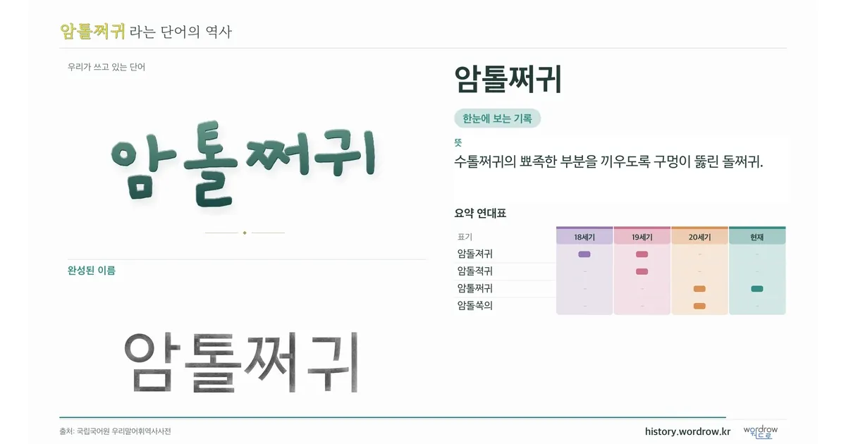 암톨쩌귀 대표 이미지