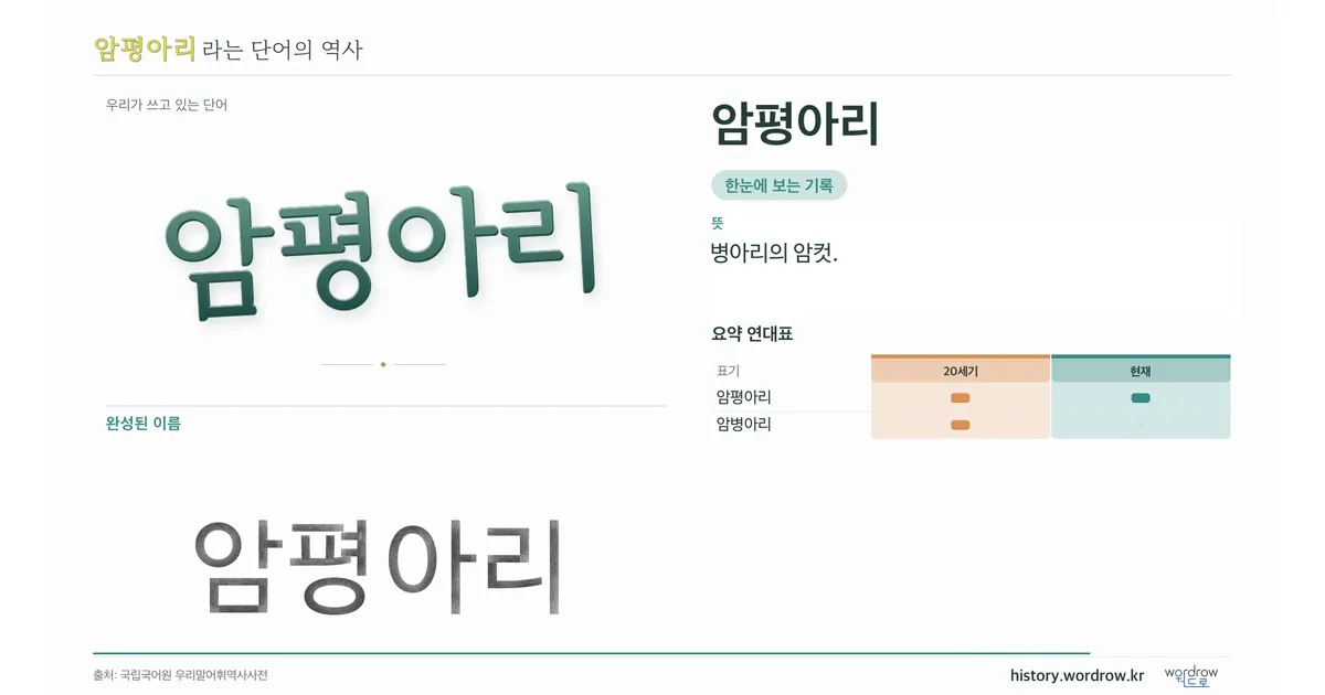 암평아리 대표 이미지