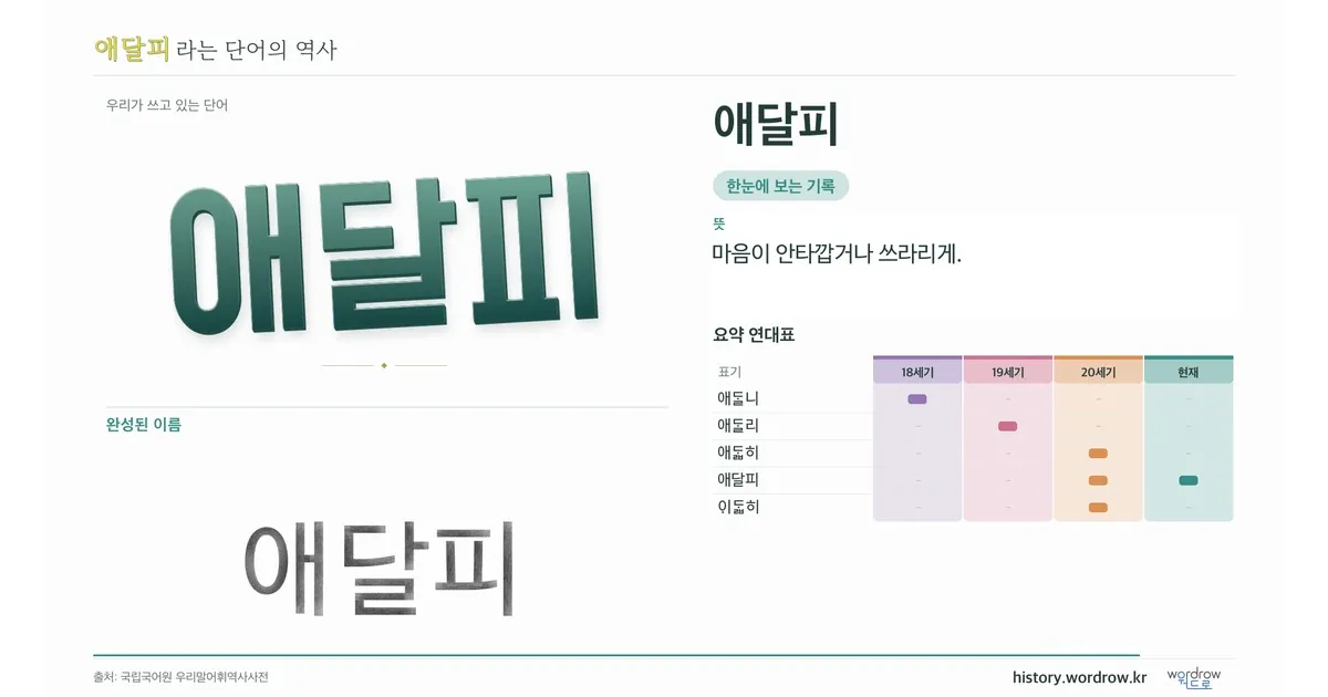 애달피 대표 이미지