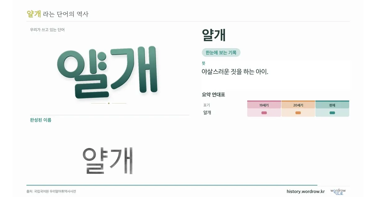 얄개 대표 이미지