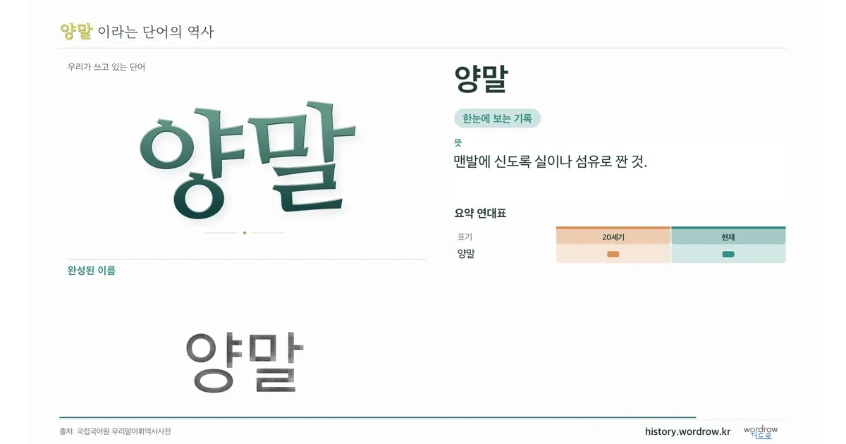 양말 대표 이미지