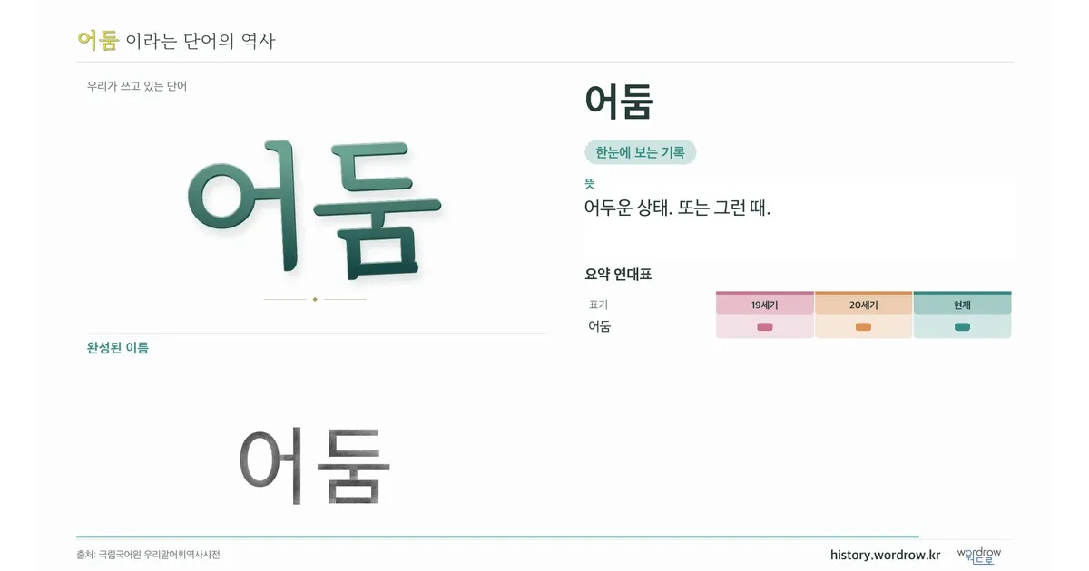 어둠 대표 이미지
