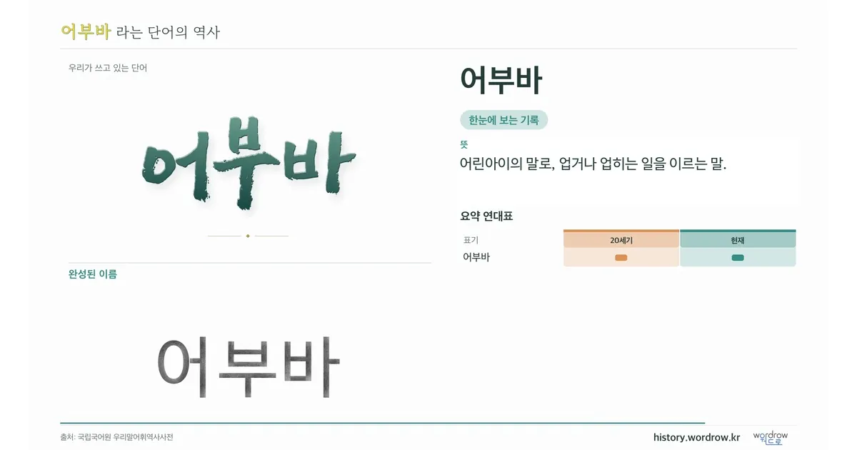 어부바 대표 이미지