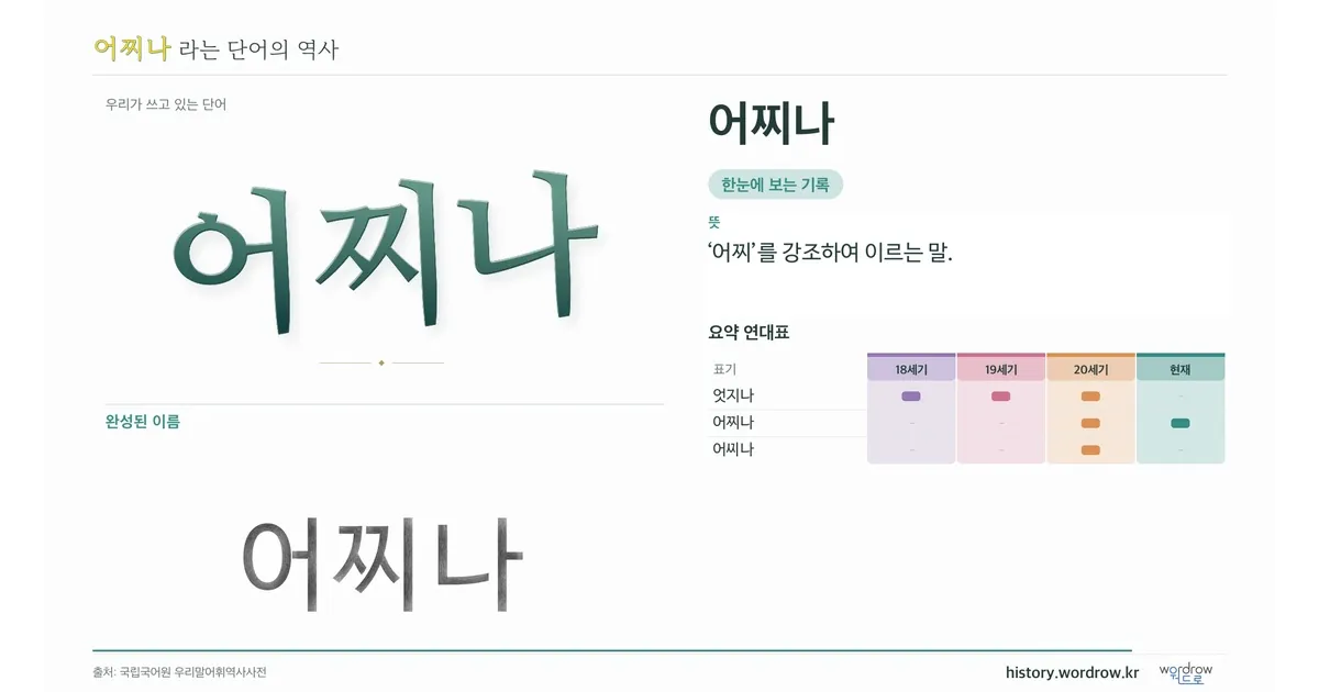 어찌나 대표 이미지