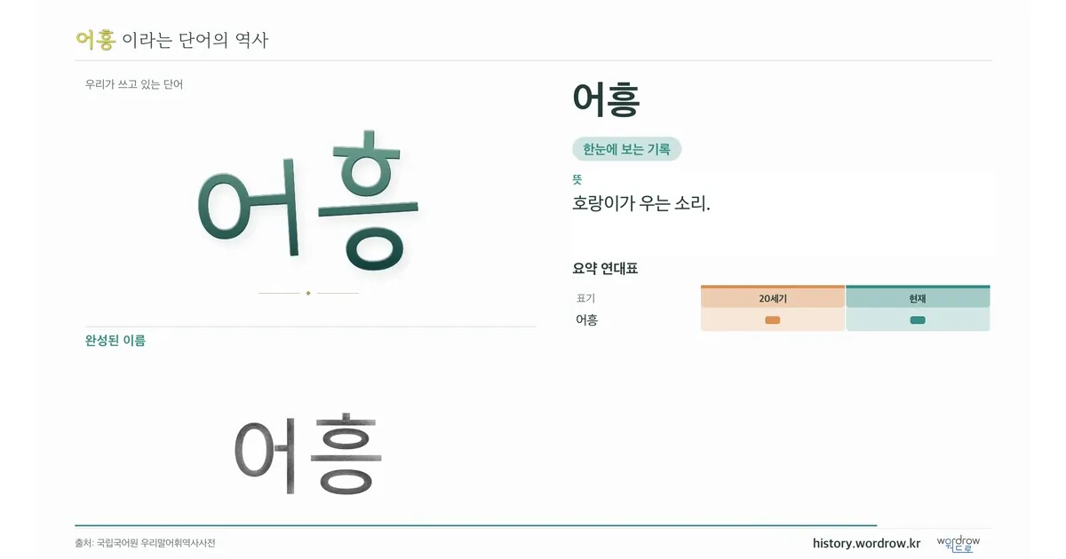 어흥 대표 이미지