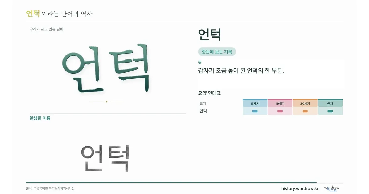 언턱 대표 이미지