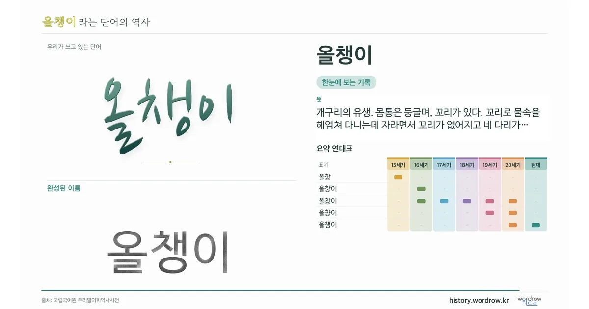 올챙이 대표 이미지