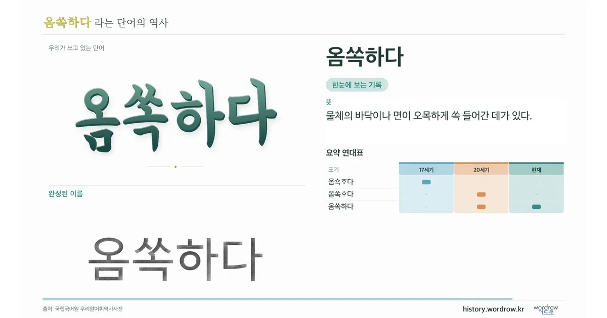 옴쏙하다 대표 이미지