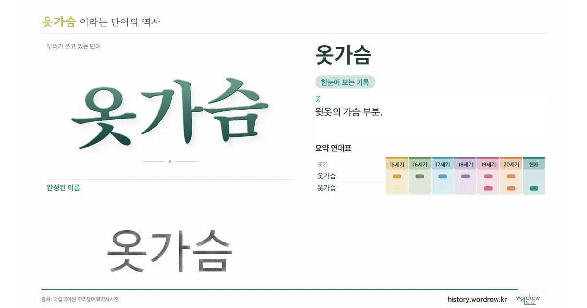 옷가슴 대표 이미지