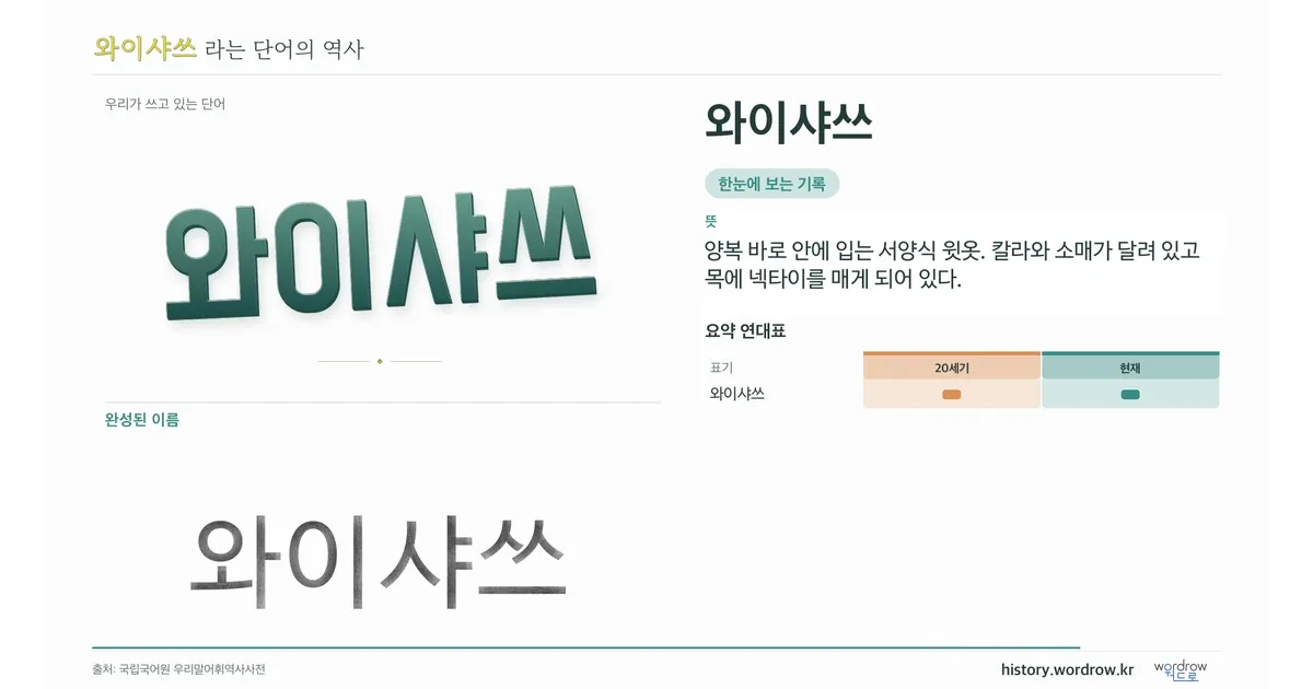 와이샤쓰 대표 이미지