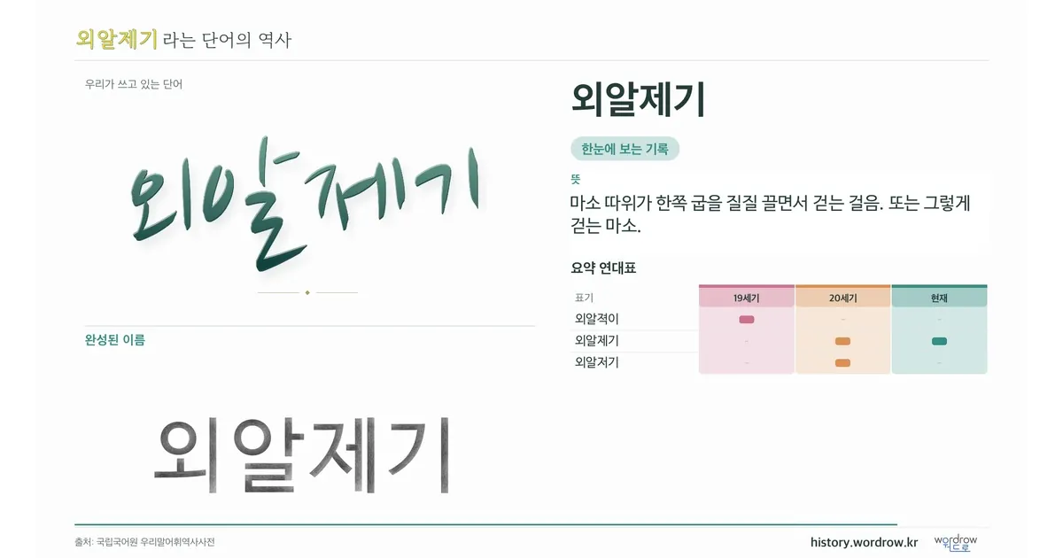 외알제기 대표 이미지