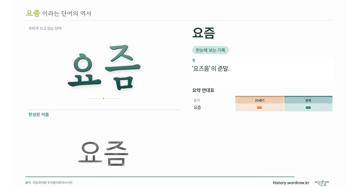 요즘 대표 이미지