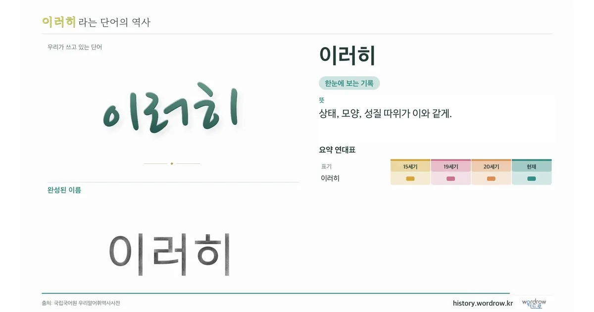 이러히 대표 이미지