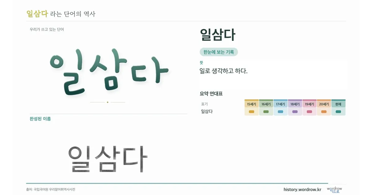 일삼다 대표 이미지